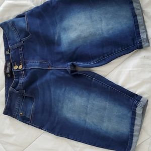 City Chic Denim Shorts